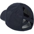thumbnail image 3 of Kukuzhu Women Ponytail Baseball Cap Adjustable High Messy Bun Hat Mesh Quick Dry Baseball Hat Sun Hat, 3 of 5
