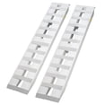 thumbnail image 1 of GloryStar 6000 lbs Capacity Aluminum Loading Ramps, Heavy Duty 2 Pack with Top Hook Ends, Anti-Slip Surface, Tip-Proof Design, Perfect for ATV, UTV, Motorcycle, Truck, Tractor, Shed, Trailer, 1 of 7