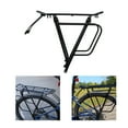 thumbnail image 3 of DYNWAVECA Rear Cargo Rack Biking 75kg Heavy Duty Aluminum Alloy Rear Bike Rack Black, 3 of 10