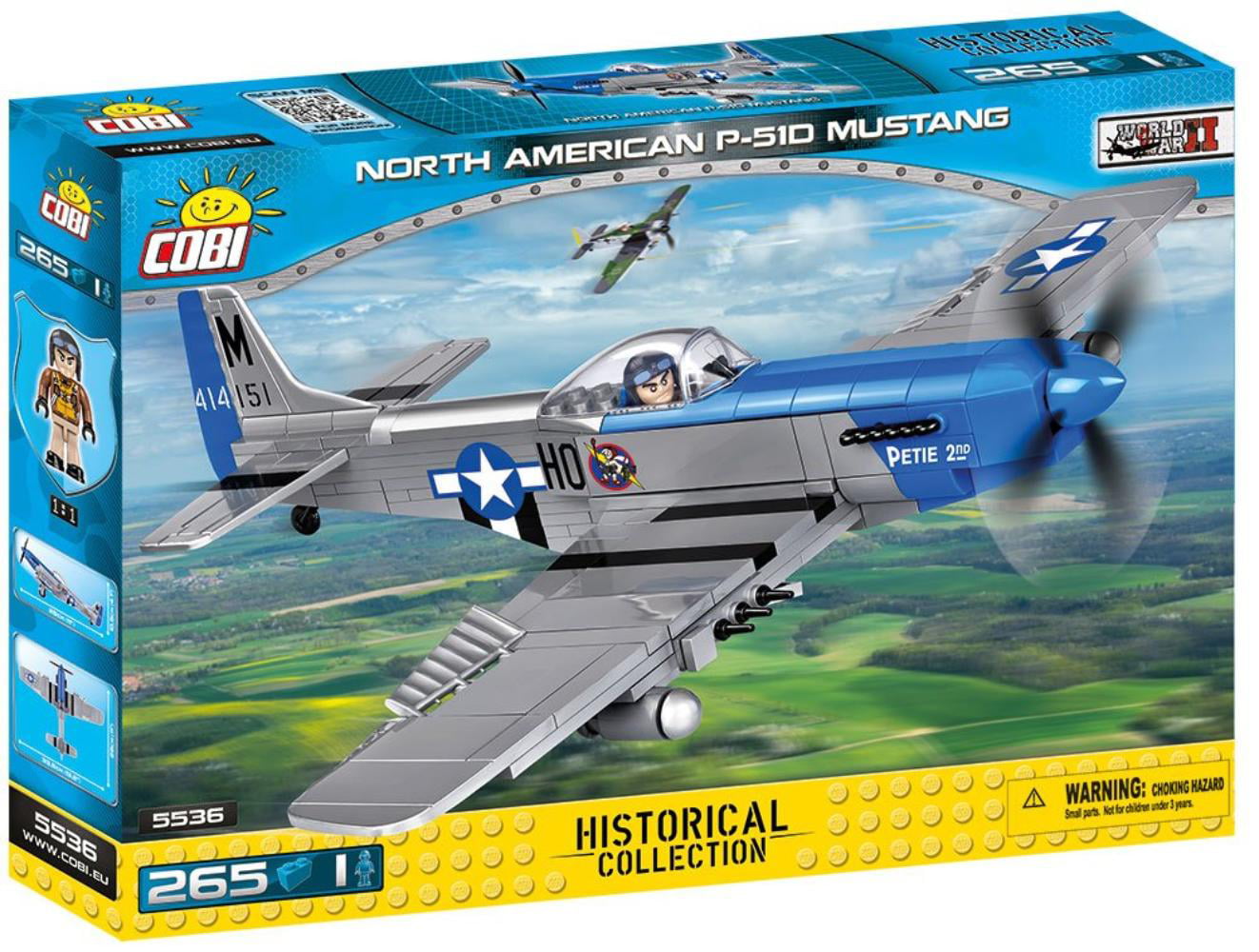 COBI Small Army Historical Collection North American P-51D Mustang Plane ... 