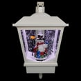 thumbnail image 2 of Northlight LED Lighted Musical Snowman Christmas Street Lamp Decoration - 17.75", 2 of 5