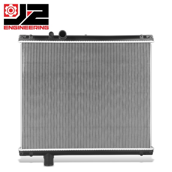 J2 Engineering for 87-08 Mack RB MH DM CV CH RD CS200P Mid-Liner 2-Row Aluminum Core Radiator