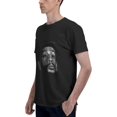 thumbnail image 5 of Katt and Williams Men's Fashion 3D Print T-Shirts Funny Graphics Pattern Crewneck Short Sleeveblack, 5 of 7