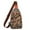 Brown, variant on Xfvqtps Womens Chest Bag Fashion Print Multi-Purpose Adjustable Shoulder Strap Lightweight Oxford Cloth Crossbody Bag Red