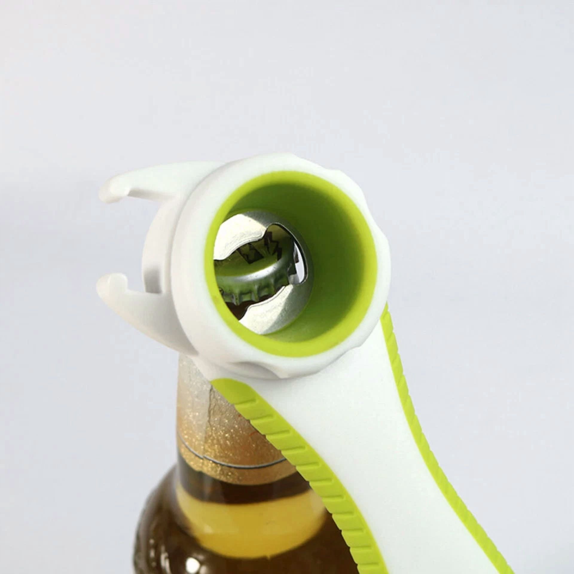 Multi 5 In 1 Manual Cap Kitchen Tool Jar Twist Off Lid Bottle Can Opener Et