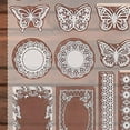 thumbnail image 4 of 260 Piece Ephemera Set, Vintage Scrapbooking Supplies Pack, Paper and Stickers, Art Craft Gifts, Letters, 4 of 6