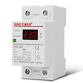 thumbnail image 1 of Relé de reinicio automático Wdftyju 40A Disyuntor protector de sobrevoltaje y bajo voltaje, 1 of 8