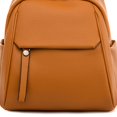 thumbnail image 2 of Women Backpack Large Capacity Fashion PU Leather Student Backpack (L Pink), 2 of 9