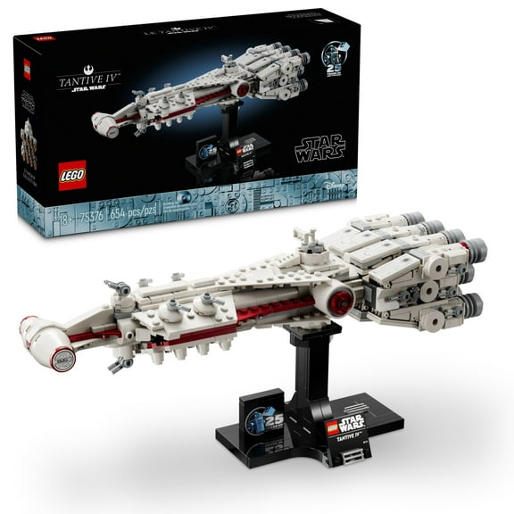 LEGO Star Wars: A New Hope Tantive IV Building Set for Adults - Gift for Christmas - Collectible Display Set for Star Wars Fans, Ages 18  - 75376