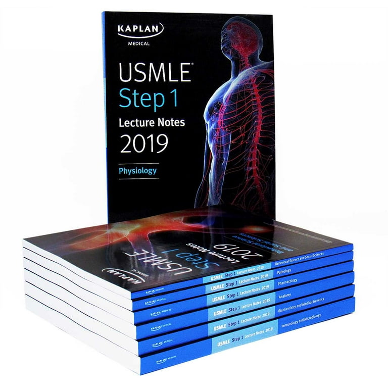 USMLE Step 1 Lecture Notes 2019: 7-Book Set - Walmart.com