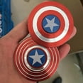 thumbnail image 3 of Orange Captain America Fidget Spinner, 3 of 5