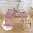 thumbnail image 2 of WYYP Kangaroo Heart Love Square Table Cover 100% Polyester Fiber 40*40, 2 of 8