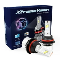 Xtremevision X11 9007 LED Headlight Bulbs  6000K Xenon White, 9000 LM Output, 48W LED Kit
