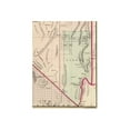 thumbnail image 2 of Railroad Map - Nevada Railroads Townships - Cram 1875 - Vintage Wall Art, 2 of 4