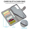thumbnail image 7 of Galaxy S20 FE Wallet Case for Samsung Galaxy S20 FE Premium Luxury PU Leather Wallet Flip Magnetic Clasp Cover Retro S20 FE Case Credit Card Holder Kickstand Shockproof Case,
Gray, 7 of 7
