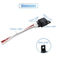 thumbnail image 3 of Unique Bargains DC 12V 40A SPST 4 Pin Automotive Car Relay with 4 Wires Harness Socket 4pcs, 3 of 7