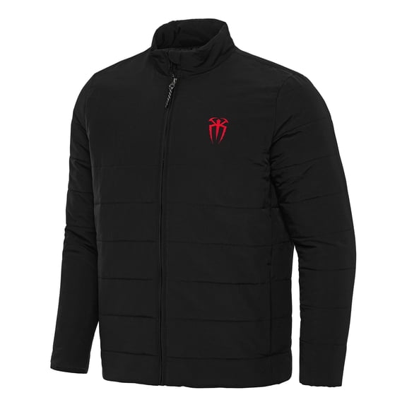 Men's Antigua  Black Roman Reigns Swelter Full-Zip Jacket