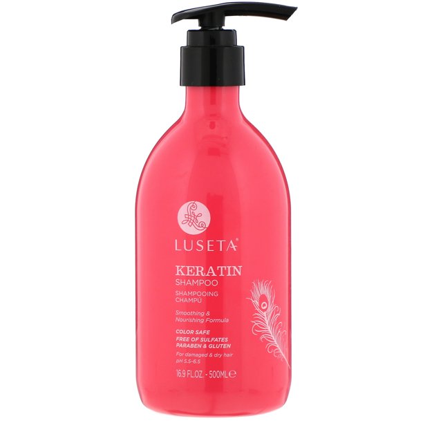 Luseta Beauty Keratin, Shampoo, 16.9 fl oz (500 ml)