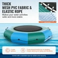 thumbnail image 3 of VEVOR Inflatable Water Bouncer, 10ft Recreational Water Trampoline, Portable Bounce Swim Platform with 3-Step Ladder & Electric Air Pump,, 3 of 9