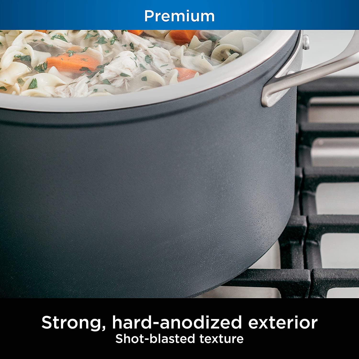 Ninja Foodi NeverStick Premium Hard-Anodized 8-Quart Stock Pot