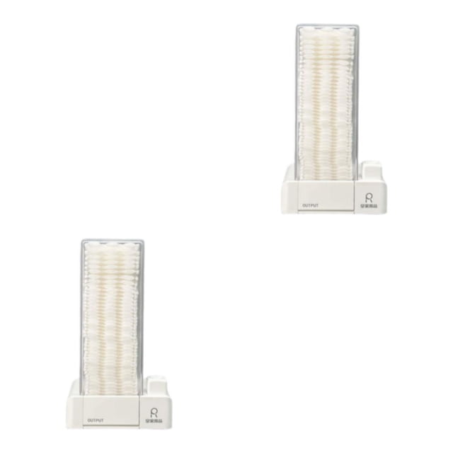 Advancent Household Automatic Cotton Pad Dispenser organizer Pads for Tipo 1 2piezas