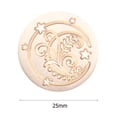 thumbnail image 5 of Cuadros Decorativos Sun Moon Stars Round Wax Seal Stamp Head Fire Paint para invitaciones (RYX07), 5 of 5