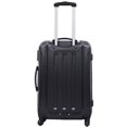 thumbnail image 4 of 3 Pcs Luggage Travel Set Bag ABS Trolley Suitcase Black, 4 of 7