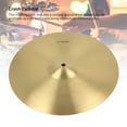 thumbnail image 3 of Cymbale en Laiton pour Percussion, Pièces d'Instruments de Musique pour Batterie pour Débutants Professionnels, 3 of 7