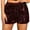 Red, variant on Clearance! Women's High Waist Sequin Shorts Fashionable Nighttime Slimming Effect Sparkly Party Shorts Black L Size