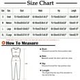 thumbnail image 4 of pstuiky Womens Jumpsuits, Solid Color Athletic Long Elastic Trousers Simple Rompers for Women Black L, 4 of 4