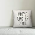 thumbnail image 2 of Creative Products Happy Easter Y'all 18x18 Spun Poly Pillow, 2 of 2