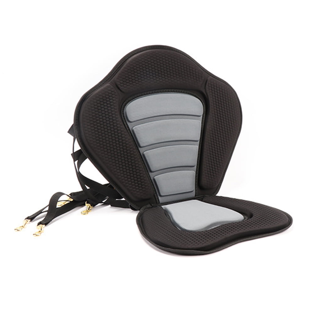 Kayak Seat Cushion with Storage Bag, NKTM Adjustable Cushions for Canoe  Fishing