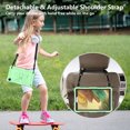 thumbnail image 2 of Kids Case for Samsung Galaxy Tab A7 Lite 8.7 2021 SM-T220/T225, Heavy Duty Hybrid Rugged Stand Protective Shockproof Cover with Shoulder Strap, Green, 2 of 7