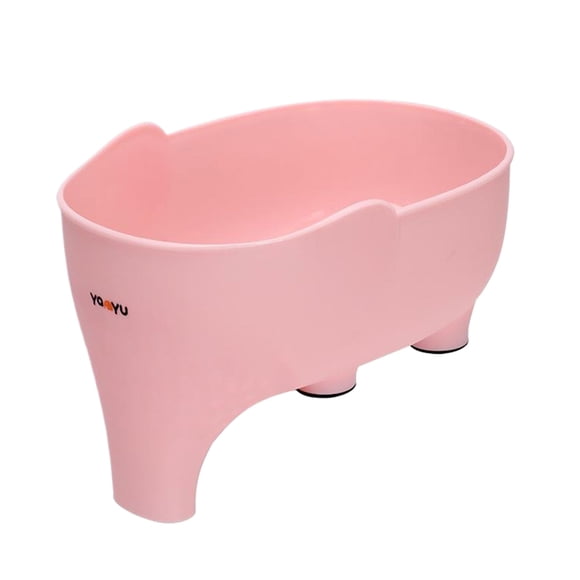 Colador de cocina Matsuzay con patas Cesta de drenaje Fácil Rosa