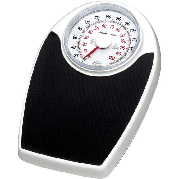 HTYSUPPLY Floor Scale 330 x 1 Pound/150 x 0.5 Kilogram 11-1/2 x 10-3/4 Plat. W/ 6-1/2" Dial