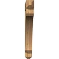 thumbnail image 2 of Ekena Millwork 6"W x 48"D x 48"H Legacy Craftsman Rough Sawn Bracket, Western Red Cedar, 2 of 4