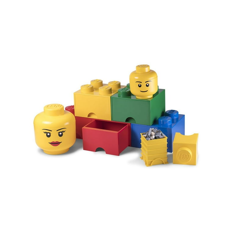 LEGO Construction Blocks Storage Head Small Boy Walmart