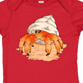 thumbnail image 4 of Inktastic Cute Hermit Crab on Beach Boys or Girls Baby Bodysuit, 4 of 5