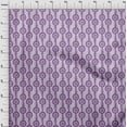thumbnail image 4 of oneOone Polyester Lycra Purple Fabric Block Sewing Craft Projects Fabric Prints By Yard 56 Inch Wide, 4 of 5