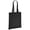 Black, variant on Brand Lab Cotton Long Handle Shopper Bag