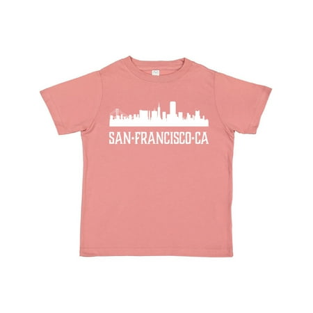

Inktastic San Francisco California Skyline CA Cities Gift Toddler Boy or Toddler Girl T-Shirt