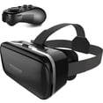 thumbnail image 2 of Gafas Vr Gafas de realidad virtual compatibles con Iphone y Android Gafas 3d Vr con controlador Bluetooth, lente HD Virtual Reality Anti Blu-ray para// kaili Sencillez, 2 of 5