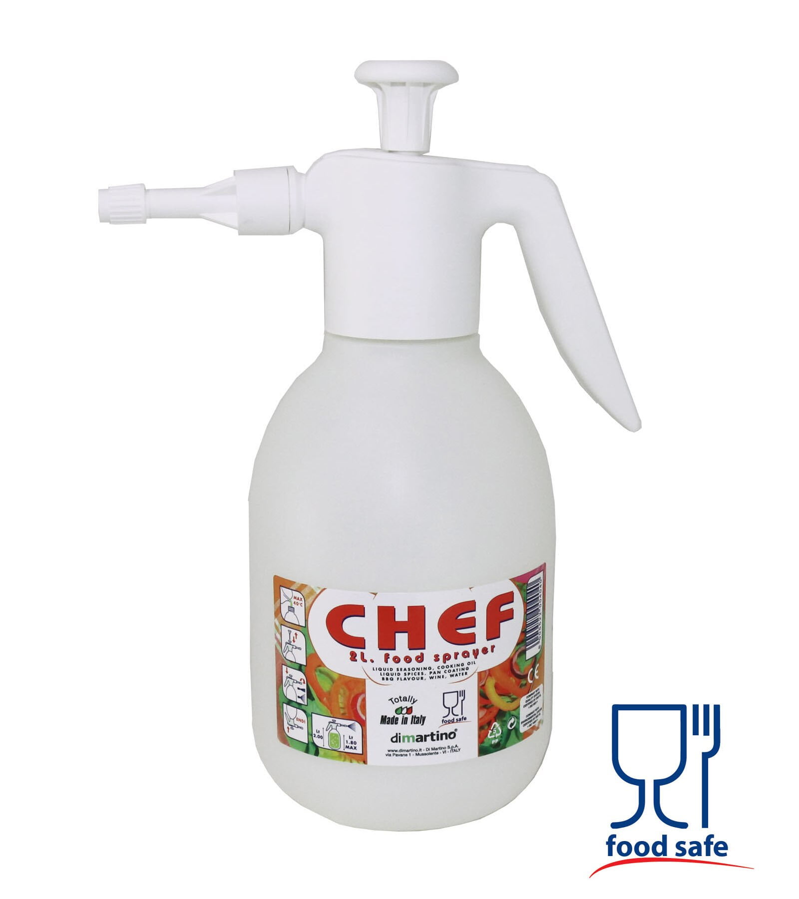 Food Grade BPA Free Sprayer Pump 2 Liters / 67 oz Use for Water