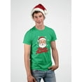 thumbnail image 2 of Happy Holidays Santa - Festive T-shirt Men's, 2 of 3