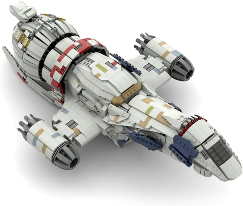 Firefly Class Serenity Building Blocks Kit Toys, Compatible with Lego, Movie Model Collectibles, for Boys or Girls Christmas Halloween Birthdays (2815 Pieces)