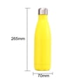 thumbnail image 3 of Taza de viaje con aislamiento de doble pared de 500 ml a prueba de fugas para ciclismo amarillo Ndcxsfigh Para Estrenar, 3 of 3
