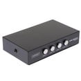 thumbnail image 1 of Interruptor de Manual USB 2 Sunnimix Conmutador KVM 4 computadoras Comparten 1 Hub de dispositivo USB, 1 of 8