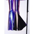 thumbnail image 6 of Miaeowve Girls Metallic Long Sleeve Flared Jumpsuits 70s Party Outfit Disco Hippie Fancy Dress Up Blue 6, 6 of 7