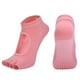 thumbnail image 1 of Calcetines de yoga YUNYI BRAND Medio dedo del pie Transpirable Antideslizante Algodón peinado naranja 35-40, 1 of 5