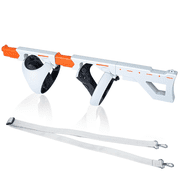 STARTRC GAMES Magnetic VR Gun Stock Compatible with PS VR2 Controllers, 3-in-1 Adjustable Handle Attachment with Shoulder Strap for Virtual Reality Gaming